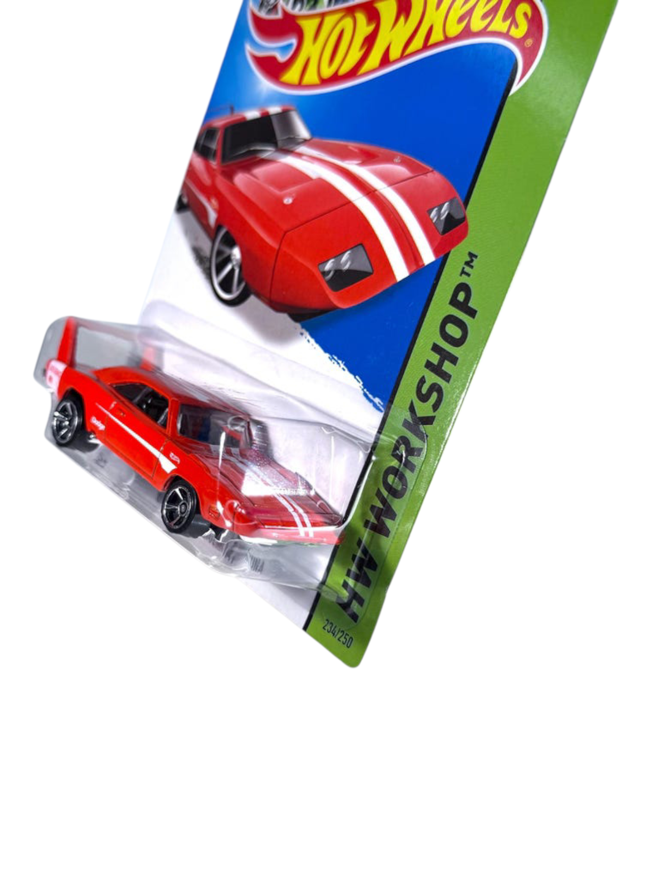 HotWheels '69 dodge charger daytona (Blister Damage) Imported Mainline 1/64 Scale