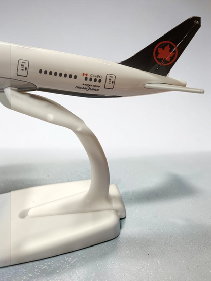 Aircraft Air Canada Boeing-787 9 Dream Liner C - Ghpq Diecast Airplane 20cm' Scale (No.312) Display Stand With Landing Wheels