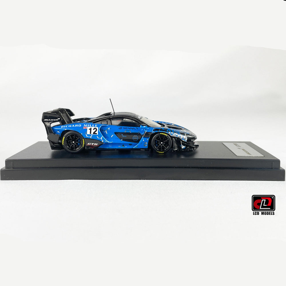 LCD Models Mclaren Senna GTR Imported 1:64 Scale (code-LCD64024-BU/Blue)