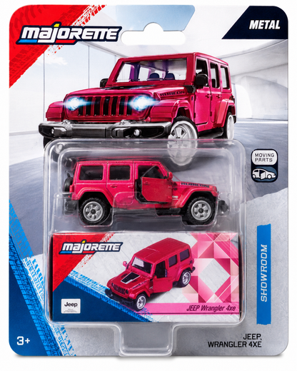 Majorette Premium Showroom Collection – 6 Car Metal Die-Cast Set with Opening Parts 1:64 Scale