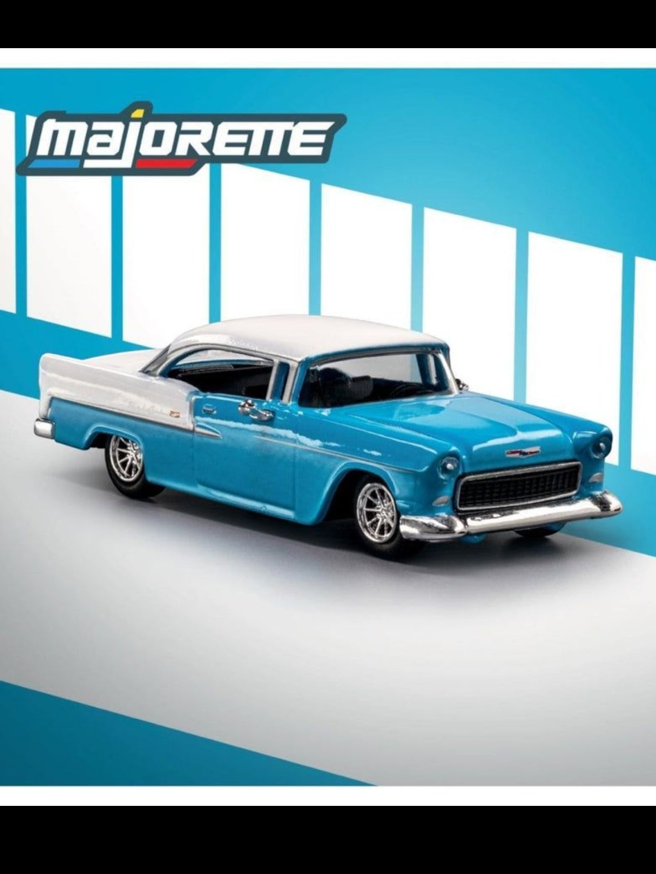Majorette 1955 chevrolet bel air collection 1:64 Scale