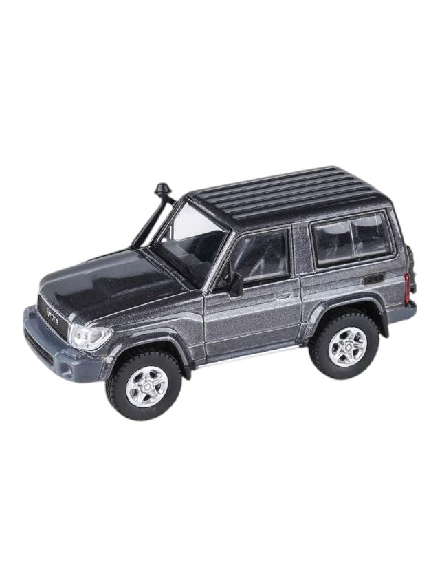 Para64 2014 Toyota Land Cruiser 71 Graphite Grey 1:64 Scale Diecast