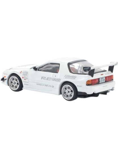 Pop Race #260: Mazda RX7 FC3S Re-Amemiya - White 1:64 Scale