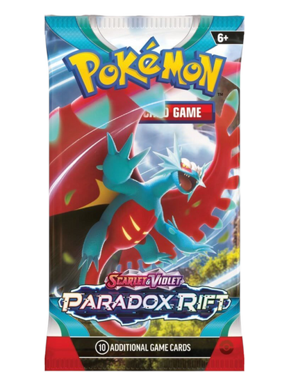 Pokemon Scarlet and Violet Paradox Rift single Booster Pack (English)