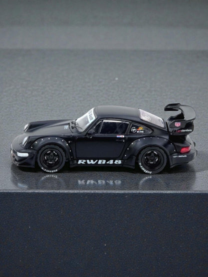 INNO64 PORSCHE RWB 964 Black Matt 1:64 Scale Mattel Diecast IN64-RWB964-BM