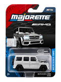 Majorette Premium "Mercedes - Amg G63" Metal Die-cast Car Silver 1:64 Scale