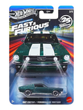 HotWheels Silver Series Fast And Furious 1967 Custom / Personnalise Mustang Imported Card Art 1:64 Scale