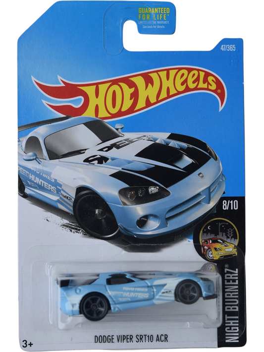 HotWheels DODGE VIPER SRT10 ACR Imported Mainline 1:64 Scale DTY82-D7B3