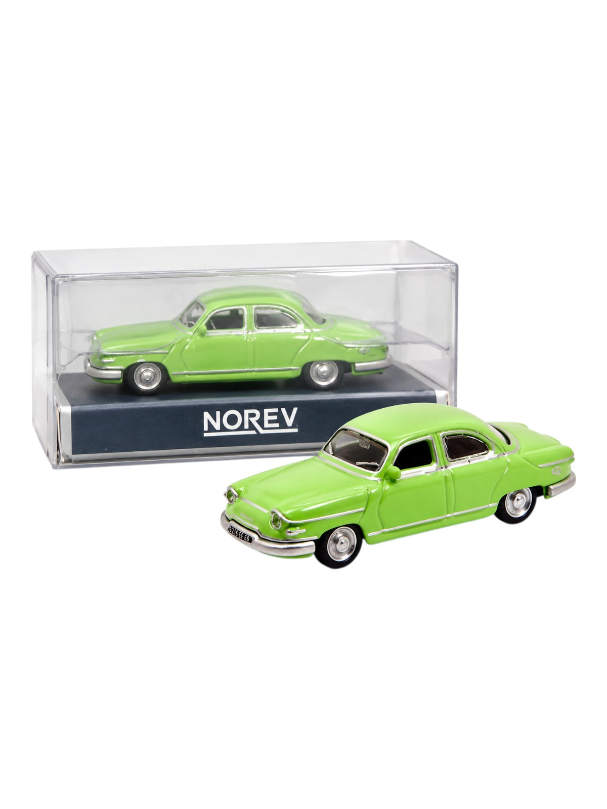 NOREV "Panhard PL 17 1961 Tilia Green Diecast Model Car  1:87 Scale Asst.UV1