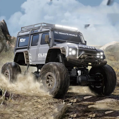 HB TOYS Racing Rally Clamber RTR Ready To Run 1:10 Scale 4WD RC Rock Crawler Off Road Car with Shock Absorbers.