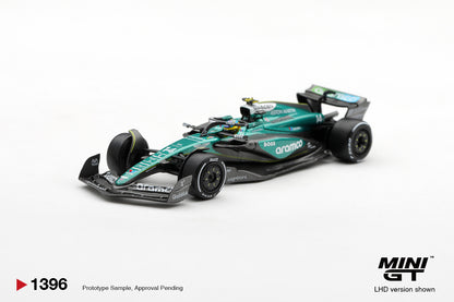 PRE-ORDER No.1396 ASTON MARTIN AMR24 #14 FERNANDO ALONSO 2024 F1 2024 LAS VEGAS GP Blister/Box Diecast Model