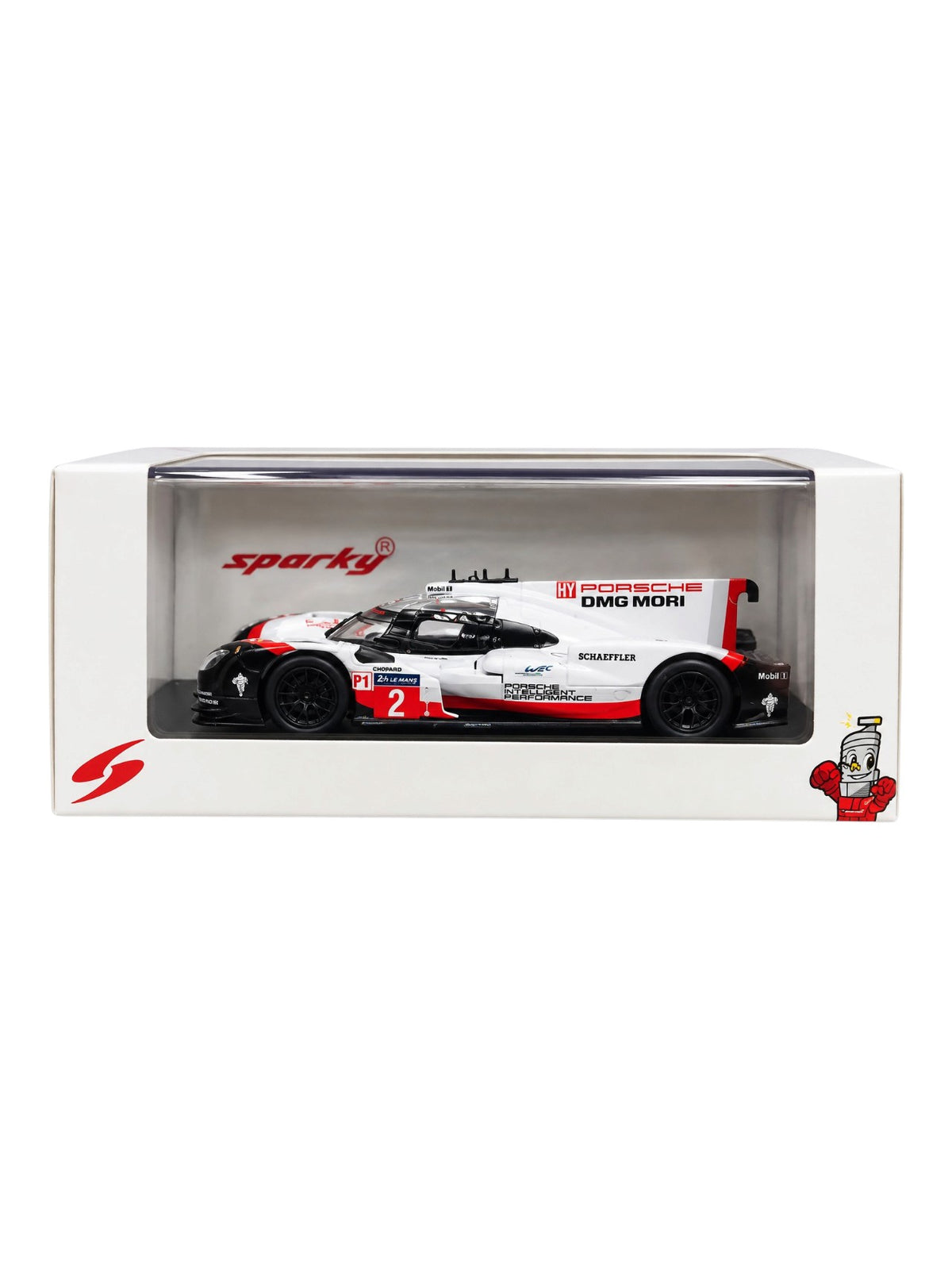 Sparky "Porsche 919 Hybrid No.2 Porsche LMP Team Winner Le Mans 2017 1:64 Scale
