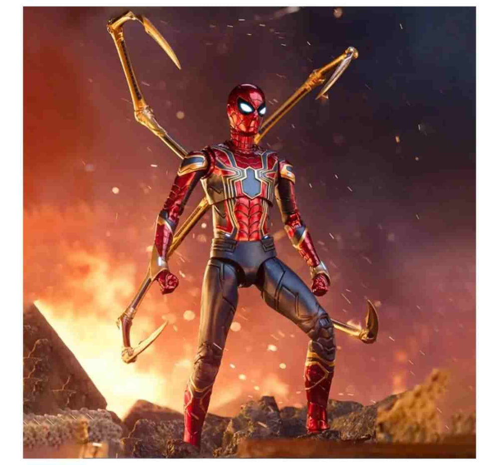 ZD Toys Marvel Avengers Infinity War Iron Spider Action Figure – 1/10 Scale Collectible | Model - 1913-04