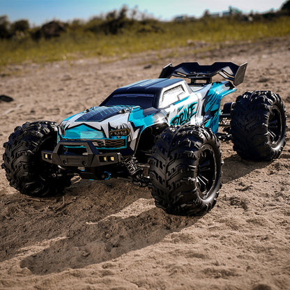 Drive Brushless Motor Pro Metal Gear Transmission Electronic Speed Controller 7.4V LI-ION Battery Imported 1:16 Scale 2.4GHZ Remote Control Car