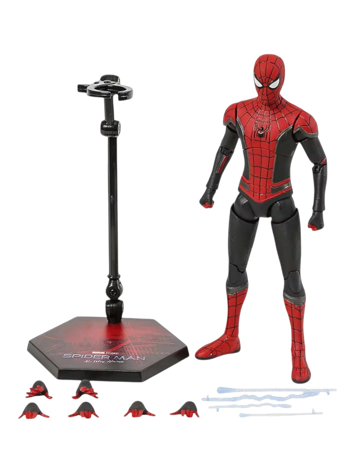 ZD Toys Marvel Studios Spiderman UPGRADED SUIT 1:10 Scale Action Figures (code 1913-03)