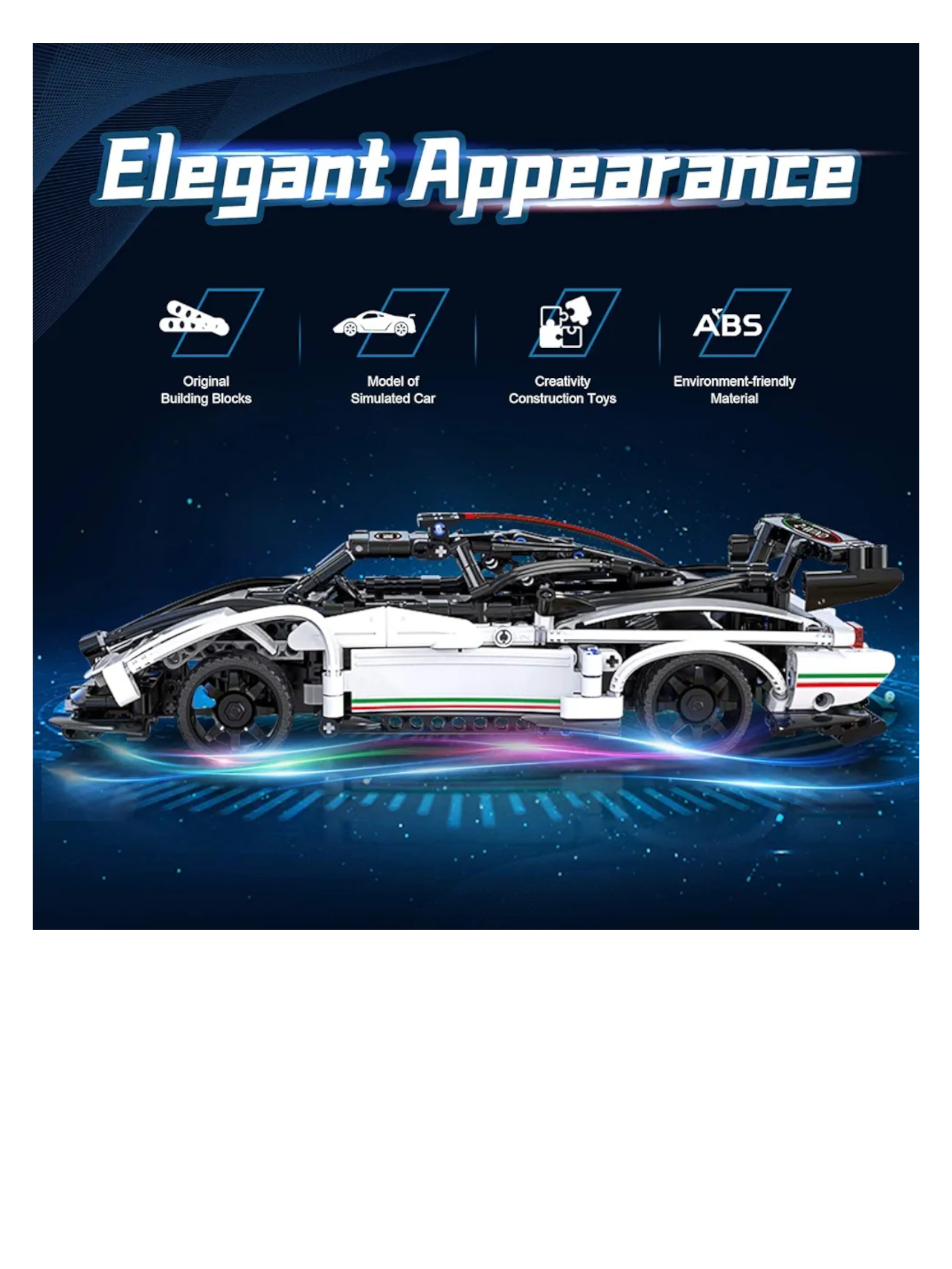 CADA Z-Wind Dual Mode Remote Control (RC) Car