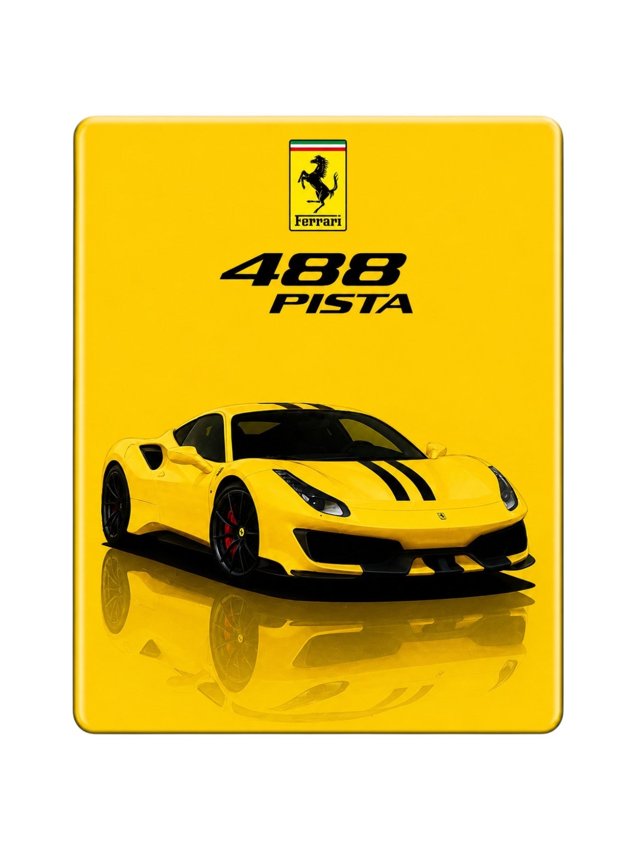 Ferrari Heritage Series Fridge Magnet – Premium Metal Car Magnet | F40, F50, Enzo, LaFerrari, 488 Pista, F80 & 288 GTO Designs