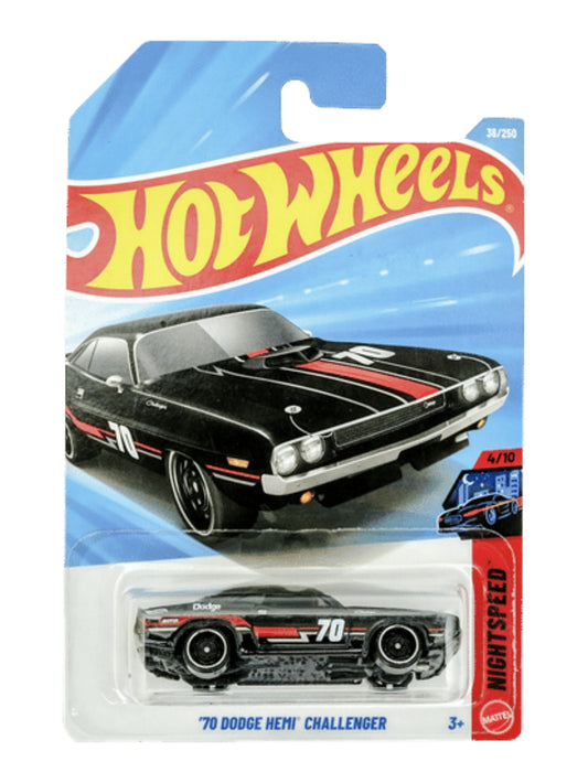 HotWheels '70 Dodge Hemi Challenger Imported Mainline 1:64 Scale