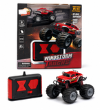 Mini Rc Action Off-Road Suspension Turbo Boost Windstorm Trucks Remote Control 2.4Ga Rechargeable Battery 1:64 Scale