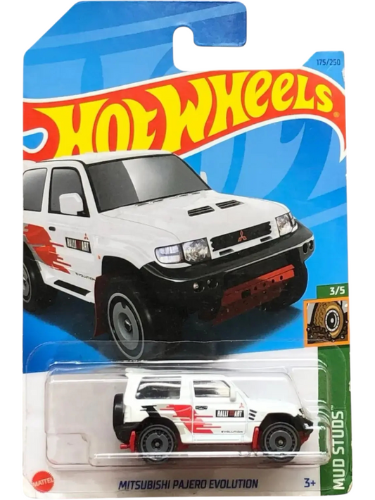 Hotwheels Mitsubishi Pajero Evolution Imported Mainline 1:64 Scale HKK36-N7C5