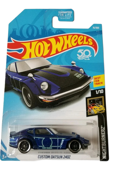 HotWheels Custom Datsun 240z Imported Mainline 1:64 Scale FJX64-D7C3