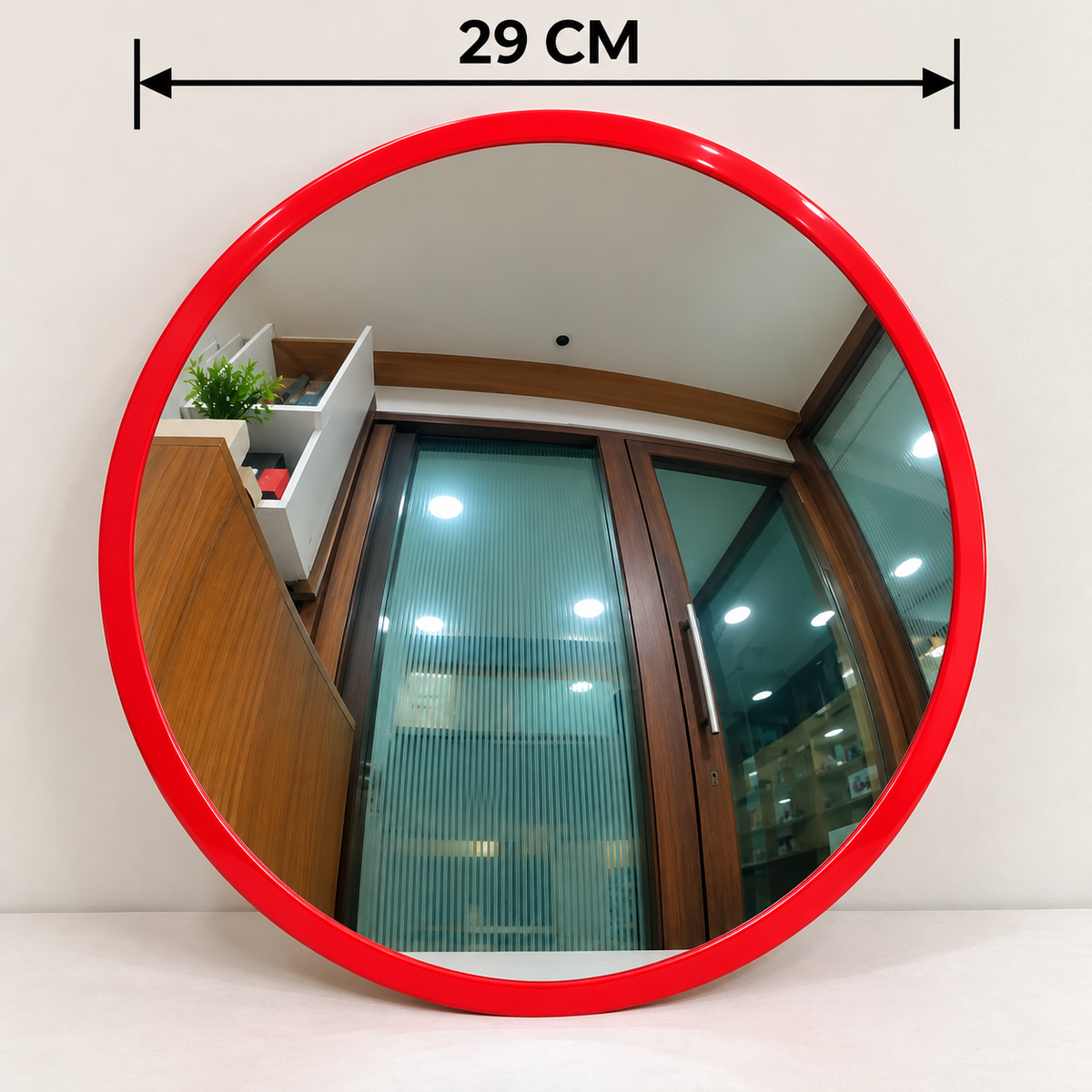 Convex Mirror | Wide-Angle Safety Mirror for Home, Shop & Office