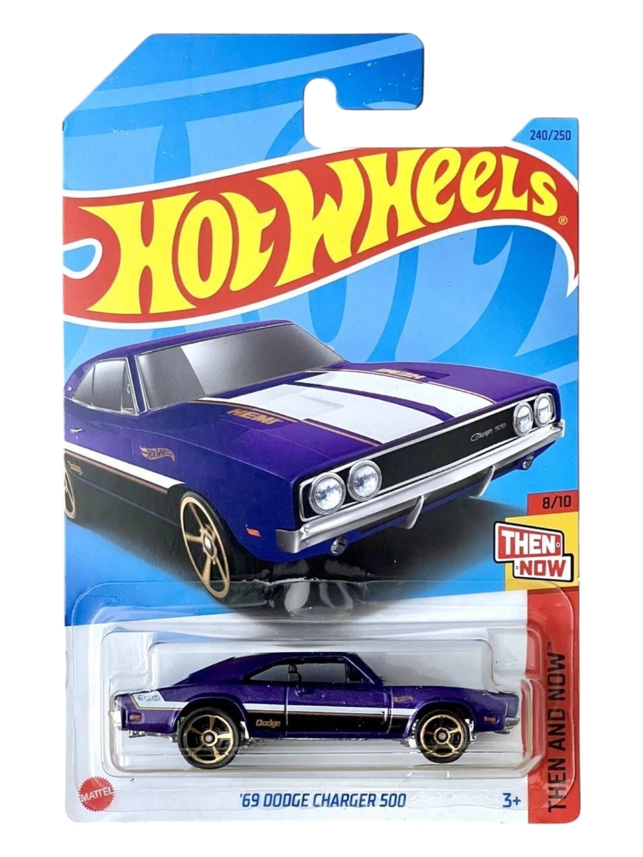 HotWheels 69 Dodge Charger 500 Imported Mainline 1:64 Scale