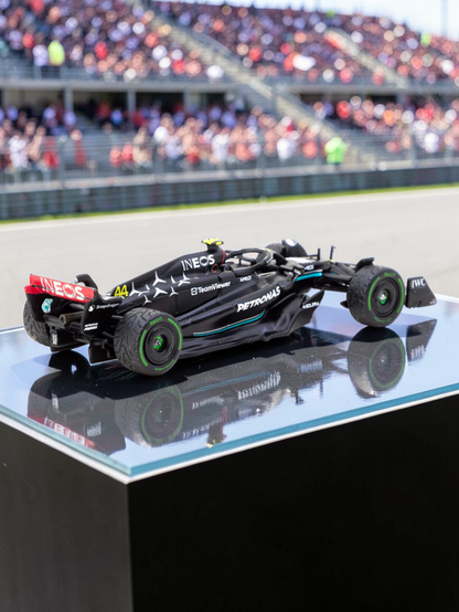 Tarmac Works Mercedes-AMG F1 W14 ( Lewis Hamilton Monaco GP 2023)-Premium Die-Cast Model Car 1:64 Scale