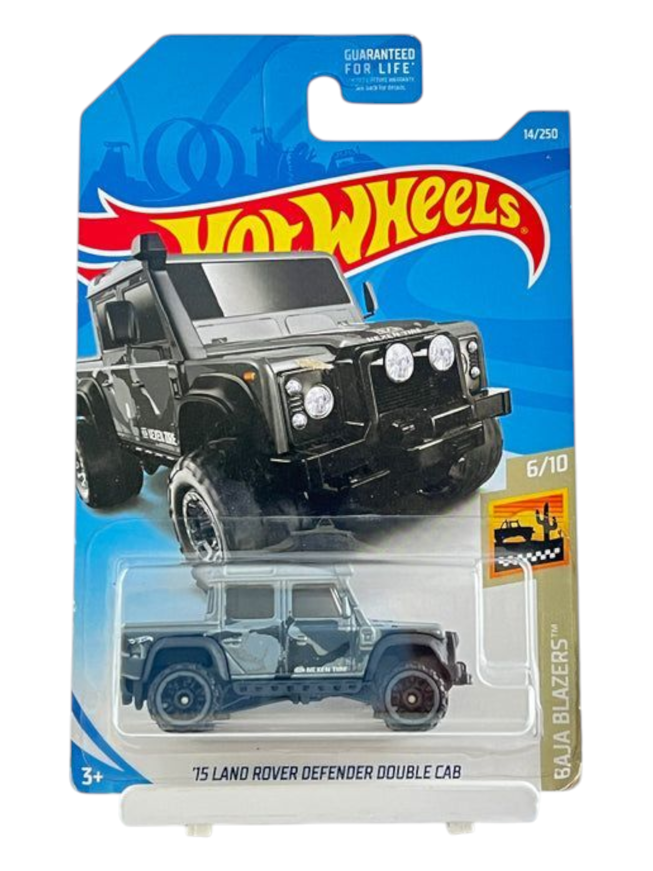 HotWheels 15 Land Rover Defender Double Cab Imported Mainline 1:64 Scale