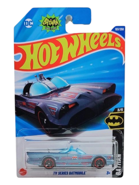 HotWheels DC Batman Classic TV Series Batmobile Imported Mainline 1:64 Scale