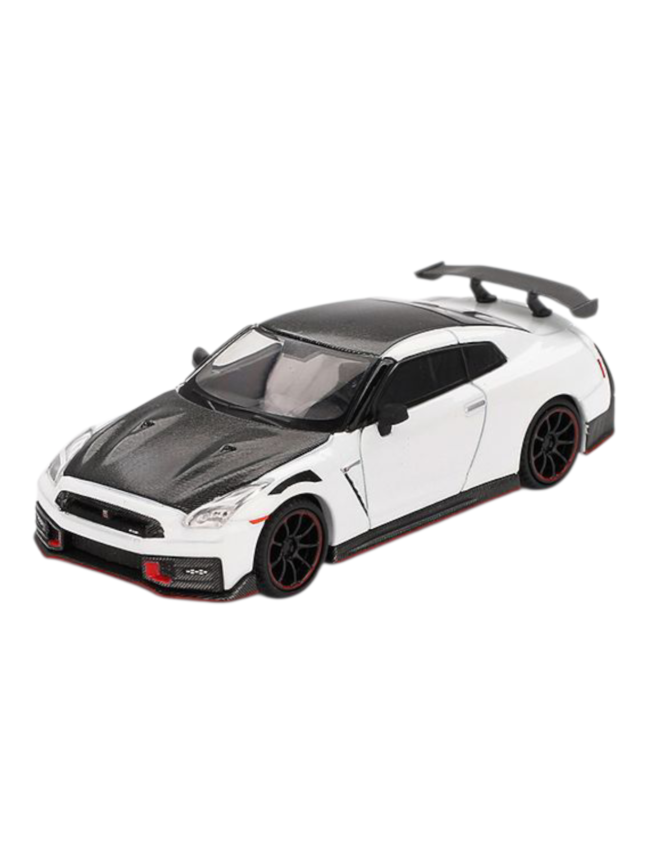 Mini GT Nissan GT-R Nismo R35 2024 (Brilliant White Pearl) Code-1045 1:64 Scale