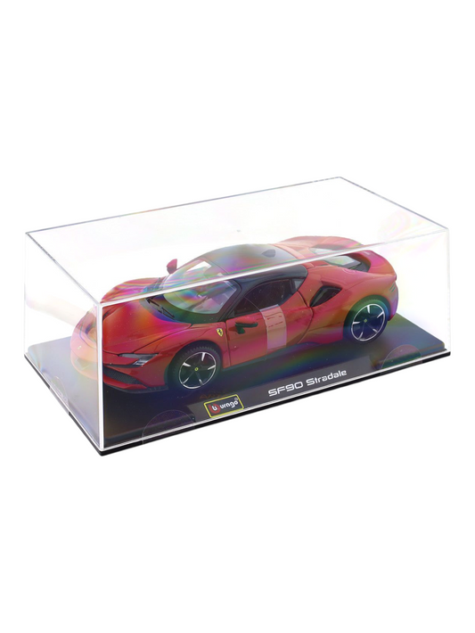 Bburago Ferrari SF90 Stradale Diecast 1:24 Scale (With Acrylic Case)
