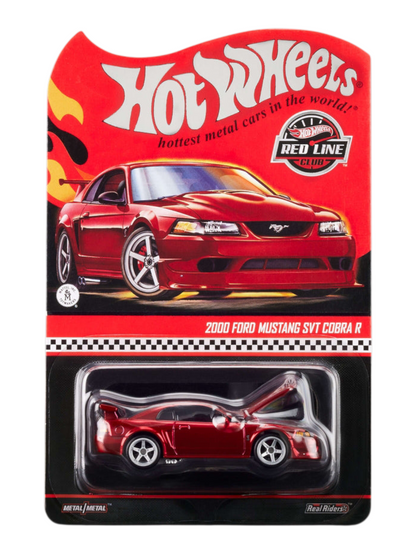 HotWheels 2000 Ford Mustang SVT Cobra R RLC 1:64 Scale (With Protector)