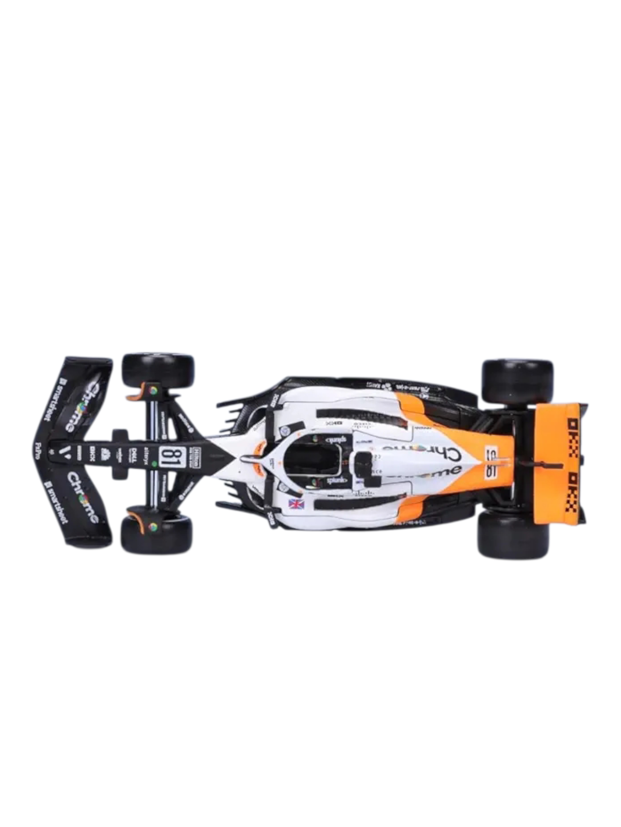 Bburago F1 Formula 1 MCLAREN MCL60 (2023) - MONACO  GP LN4 - 1:43 Scale - Race Car Model, bburago 18-38087