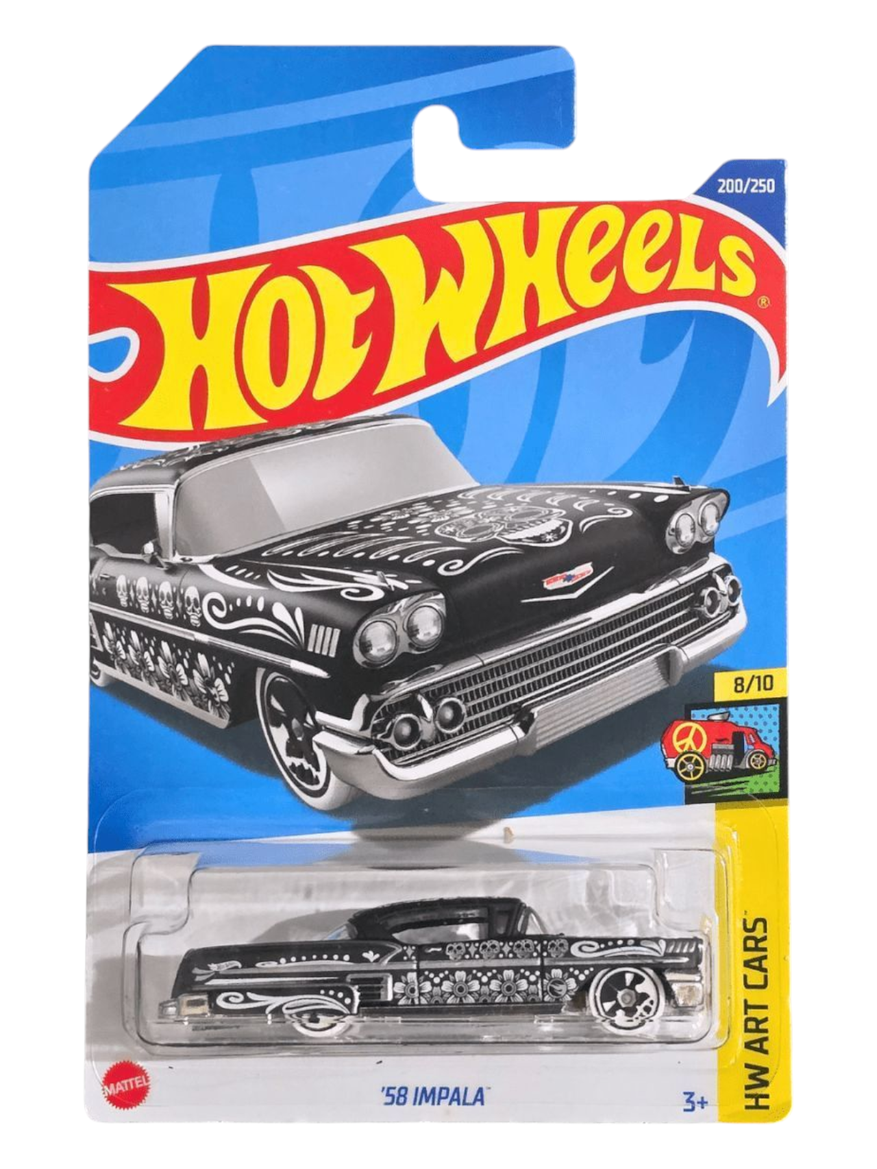 HotWheels Treasure Hunt 58 Impala Imported Mainline 1:64 Scale