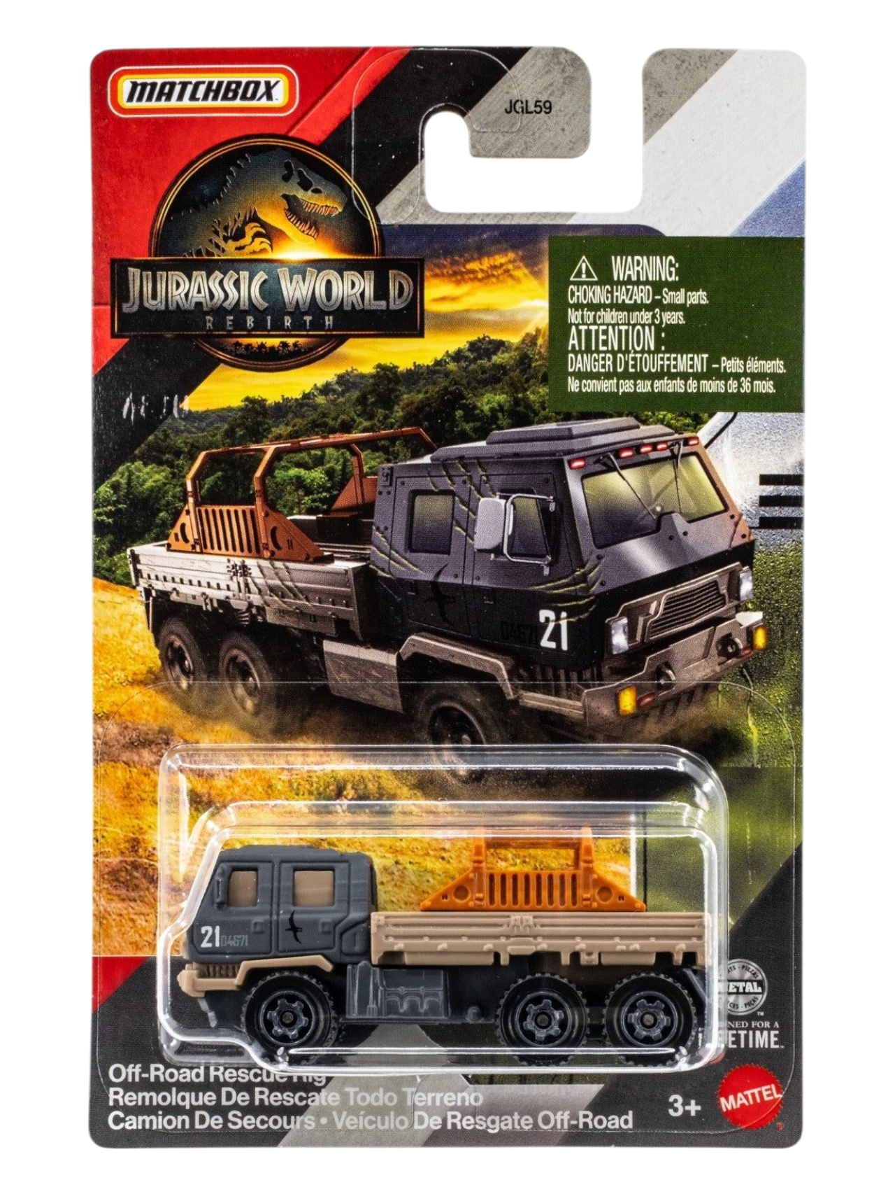 Shop Matchbox Jurassic World Rescue Rig – Toy Collectors India