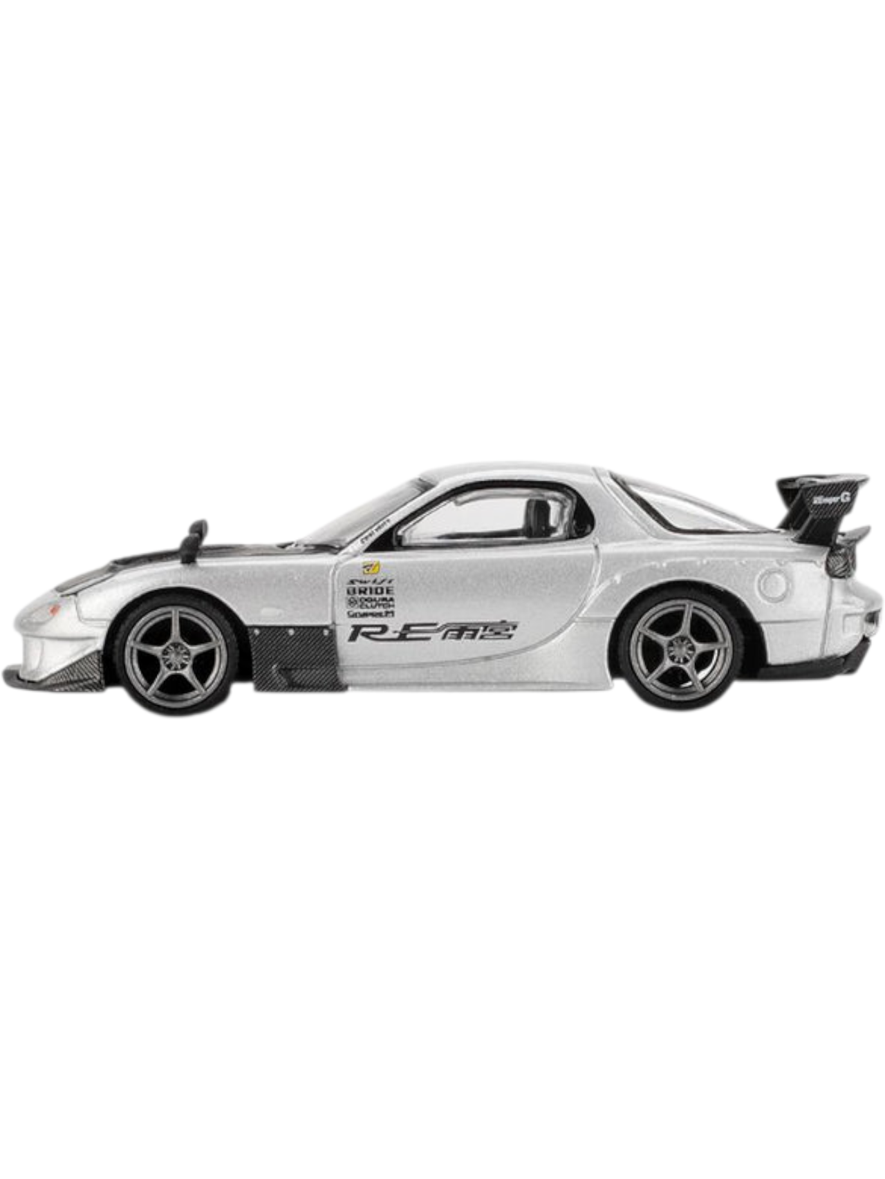 Mini GT #1106: Mazda RX-7 RE-Amemiya Silver Metallic