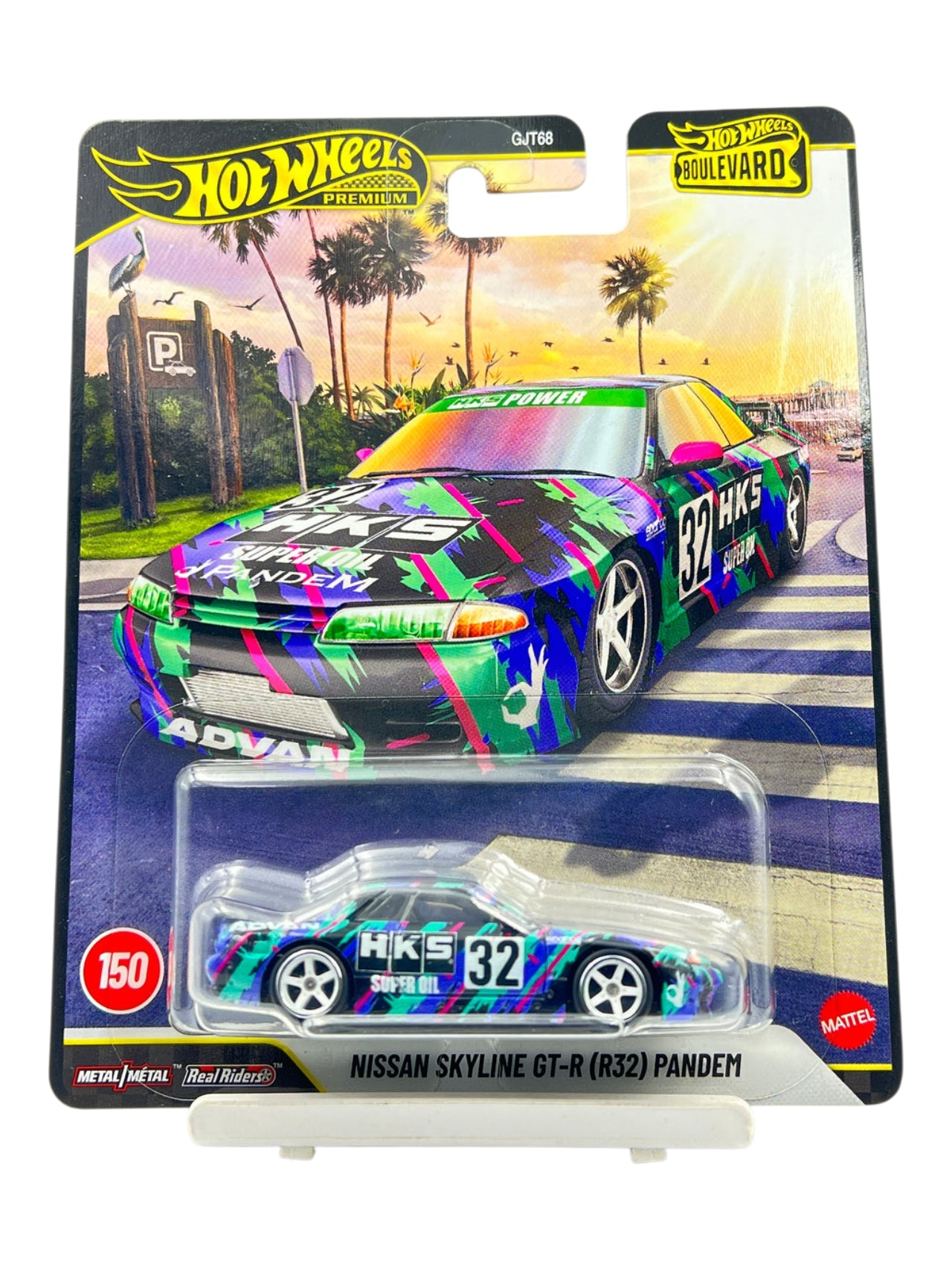 HotWheels 'Nissan skyline Gt-r (R32) Pandem Imported Premium 1:64 Scale