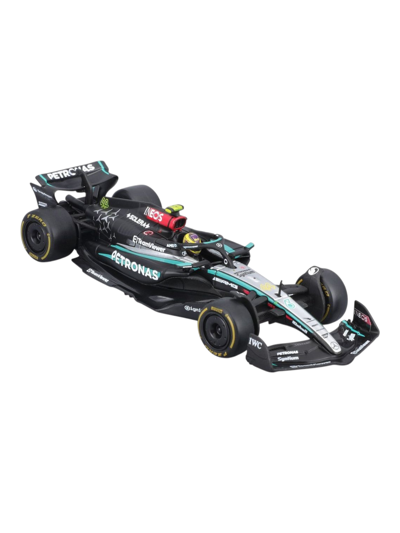 Bburago Formula 1 (F1) AMG Petronas F1W15 E Performance Diecast 1:43 Scale (With Acrylic Case)