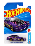 HotWheels Mainline "Toyota AE86 Sprinter Trueno" Imported Mainline 1:64 Scale