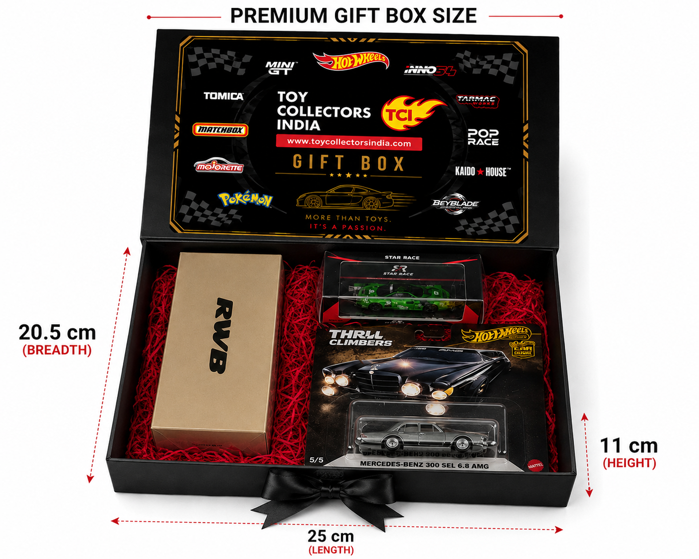 Gift Box "Any Cars Added to Your Cart Will Be Packed in This Gift Box" Toy Collector India Special gift Box