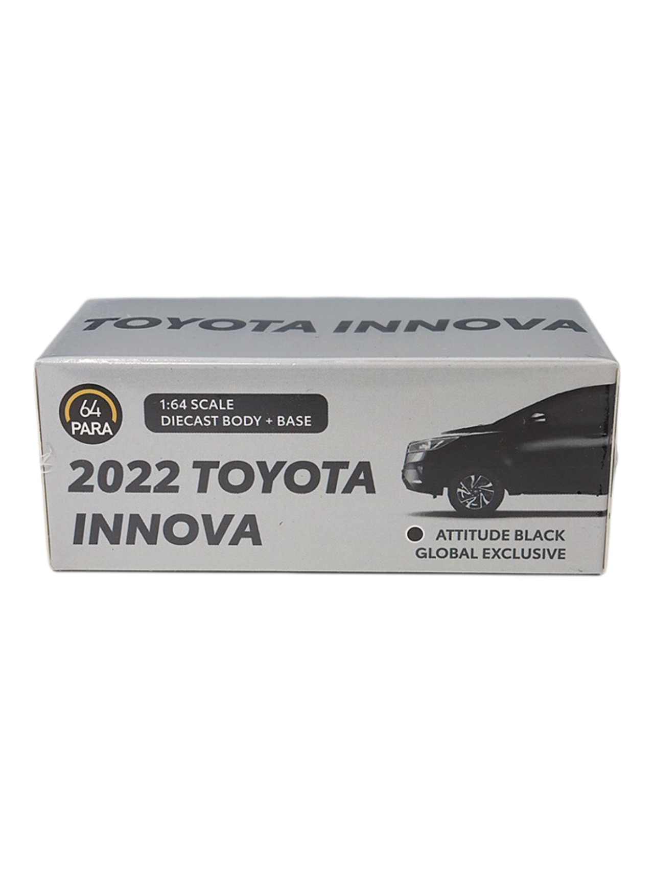 Para64 2022 Toyota Innova Attitude Black Global Exclusive Imported 1:64 Scale