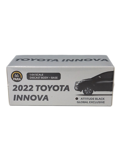 Para64 2022 Toyota Innova Attitude Black Global Exclusive Imported 1:64 Scale
