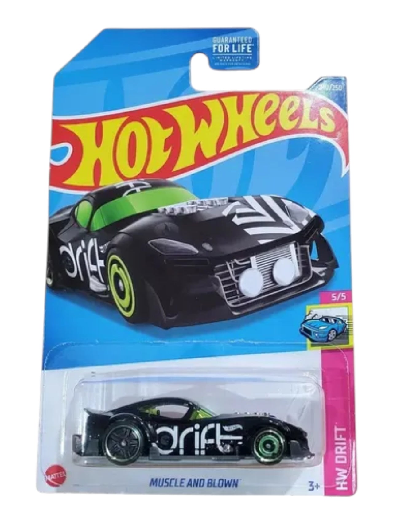 Hotwheels 'Muscle And Blown' ( Treasure hunt )Imported Mainline (with protector) 1:64 Scale