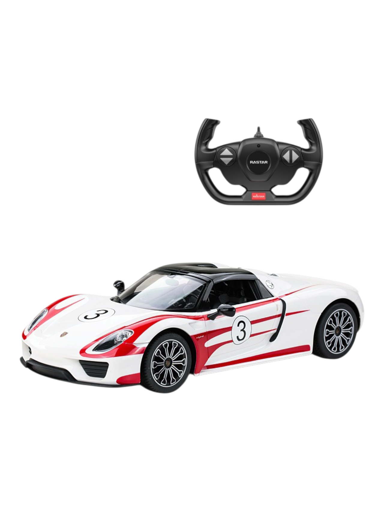 Rastar Remote Control Porsche 918 Spyder Weissach 1:14 Scale