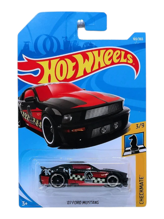 HotWheels 07 Ford Mustang Imported Mainline 1:64 Scale (BlisterDamage)
