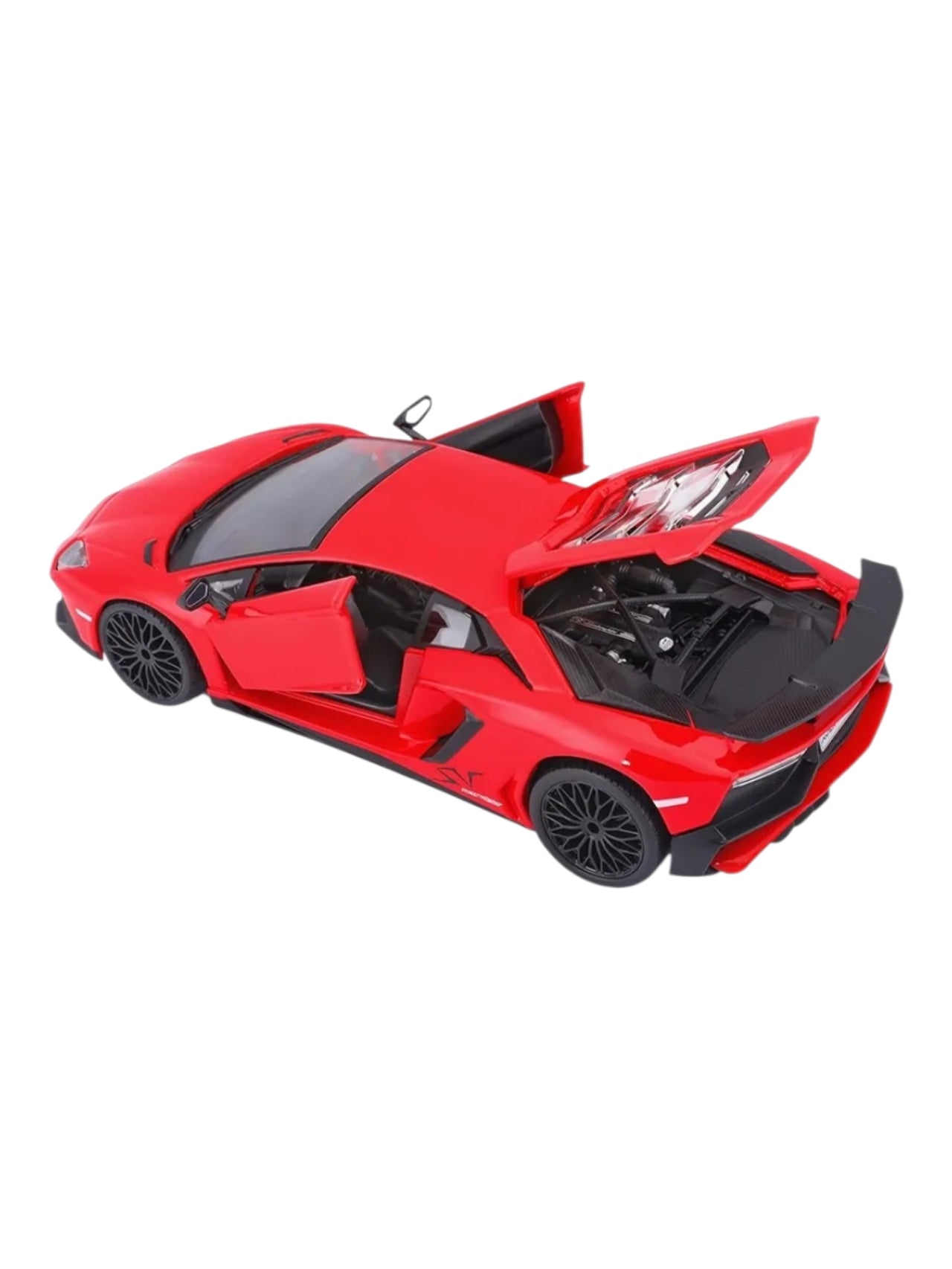 Bburago Lamborghini Aventador SV Coupe (Red) 1:24 Scale