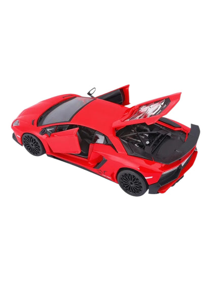 Bburago Lamborghini Aventador SV Coupe (Red) 1:24 Scale