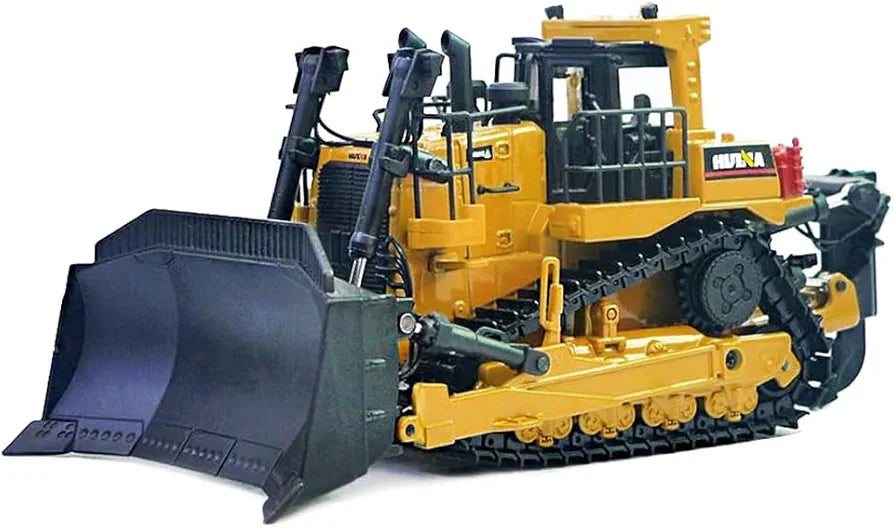 HUI NA Diecast Engineering Bulldozer Vehicle Model Imported 1:50 Scale