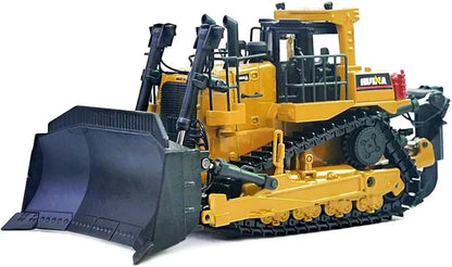 HUI NA Diecast Engineering Bulldozer Vehicle Model Imported 1:50 Scale